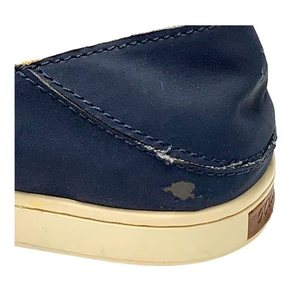 OLUKAI Pehuea 20271 Navy Blue Mesh Slip On Sneakers - Picture 8 of 14